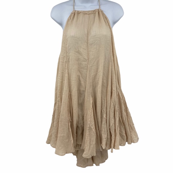 Free People | Catching Rays Halter Dress | Large - Picture 3 of 12